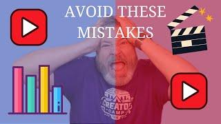 10 YouTube Mistakes I Made (And How to Fix Them Maybe)