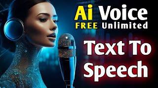 Text To Speech Voices  Text To Speech Ai Voice Free Generation  Text to Speech Ai Free #aitools