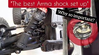 The BEST! Arrma 3s shock set up & Top tip no one else seems to mention.