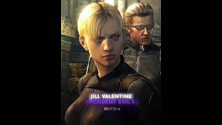 𝐉𝐈𝐋𝐋 𝐕𝐀𝐋𝐄𝐍𝐓𝐈𝐍𝐄 RE 5 Vs RE 3 REMAKE [4k] | requested by :@winnyBlinkChugTop  #re5 #jillvalentien