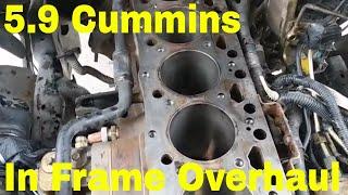 5.9 Cummins in frame rebuild- 2005 Dodge Ram 2500