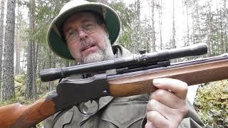 Dimwit the last mountainman -  Customized "Martini Henry" 22LR, HWZ Mod 21. Vintage Weaver J4 scope.