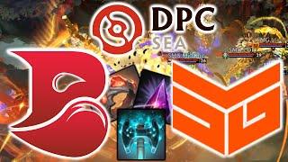 BLEED vs TEAM SMG - AMAZING GAME !!! DPC SEA 2023 TOUR 1 DIVISION 1 DOTA 2