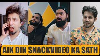 AIK DIN SNACKVIDEO KA SATH | Comedy Skit | Karachi Vynz Official