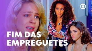 Rosário discute feio com Penha e Cida e decide sair do grupo! | Cheias de Charme | TV Globo