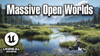 How to Make Massive Open Worlds in Minutes! Using UE5 and Cybever Ai