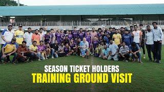 Season Ticket Holders at the KBFC Training Session | Kerala Blasters | KBFC TV