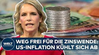 BÖRSE AM MITTAG: Weg frei für Zinswende - US-Inflation senkt sich laut der FED auf 2,4 Prozent ab!