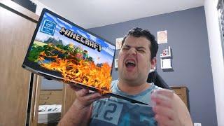 TENTEI RODAR MINECRAFT EM UM NOTEBOOK DA MULTILASER COM PENTIUM!!