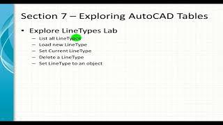 Exploring LineTypes in AutoCAD using C# (S7 - 10)