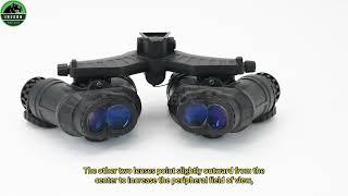 DA-GPNVG | Gen2+ | Night Vision Goggles | Panoramic Field View | Lightweight Design |Tactical Night