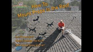 Mounting Props to Asphalt Shingles