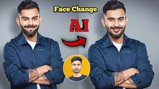 Face Swap Ai Photo Editing || Face Changer App || Trending Ai Photo Editing || Face Change || Ai