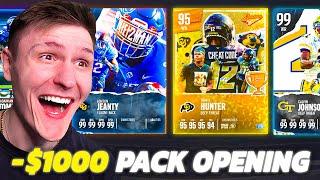 I Spent $1000 on the *GREATEST* CFB 25 Packs!