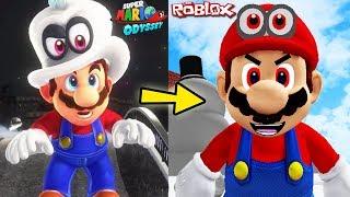 "SUPER MARIO ODYSSEY VS ROBLOX" (Super Mario Odyssey in Roblox, Roblox Super Mario Gameplay)