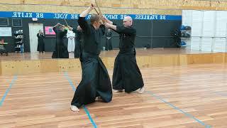 Agassiz Dojo - Jodo Kata embu - Mike & Brad