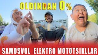 SAMOSVOL ELEKTRO MOTOTSIKLLAR OLDINDAN 0.0 %