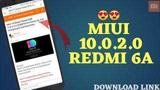 Miui 10.0.2.0 Stable Update In Redmi 6A || Miui 10.0.1.0 Stable Update In Redmi 6 - Full Review