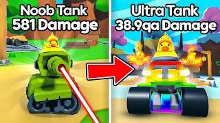 I Upgraded From Noob to PRO Tank in Tank Simulator! (Roblox)