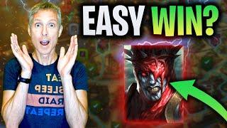CAN YOU BEAT AMIUS ROTATION 2 THIS EASY? Cursed City Falls to Raw Power | Raid Shadow Legends