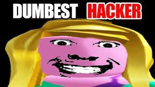 DUMBEST ROBLOX HACKER...