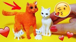 Kittens for dolls Miniature Cat Accessories  DIY Pets for dolls  AnnaOriona