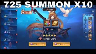 725 SUMMON X10 ► Mobile Legends: Adventure