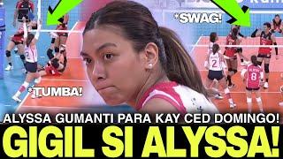 Alyssa Valdez GUMANTI para kay Ced Domingo., SWAG ni RIRI Meneses TUMBA! | PVL  2023