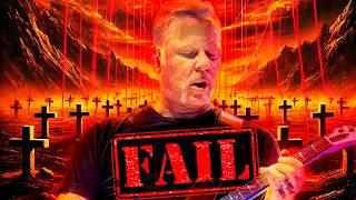 JAMES HETFIELD MESSES UP BATTERY LIVE (2025) #METALLICA