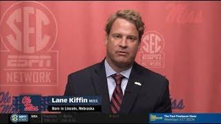 Full Show The Paul Finebaum Show | "STRONG REACT" Lane Kiffin MISS: Born in Lincoln, Nebraska