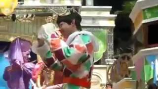 [FANCAM][100423] U-KISS - Cherry Blossom Festival Parade in Lotte World