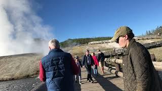 Midway Geyser Basin Yellowstone Wy