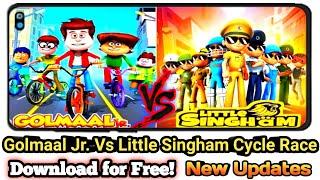 Golmaal Jr. Vs Little Singham Cycle Race - Gameplay 2022