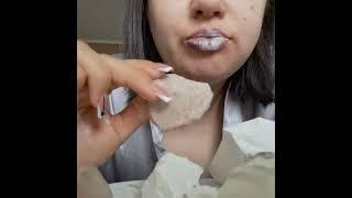 Мел Новый Оскол, РОЗОВАЯ УЗБЕЧКА, Жёлтая уралка. (chalk eating)