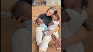 This goodbye from the children… another precious moment I will never forget  #grateful