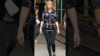 Taylor Swift Street Style|Taylor Swift Street Fashion|#shortsfeed #taylorswift#thefamousfaces|