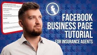 How To Create A Facebook/Meta Page For Insurance Agents