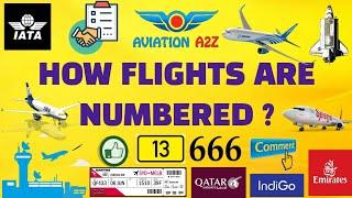 HOW FLIGHTS ARE NUMBERED ? | AVIATIONA2Z ©|