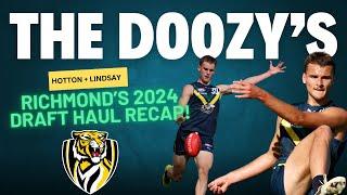 The Doozy's have landed! - Richmond's 2024 Draft Haul recap | Mini highlights included