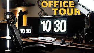 DIY Home Office & Desk Tour | Productive Desk Setup 2021 | Work From Home