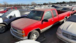 This Old Chevy Silverado is Being Sold as a Not Running for Scrap! Does it Run?