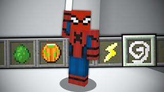 I modded a custom web shooter in minecraft