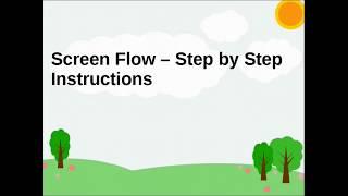 Screen Flow | Salesforce Flows step by step instructions with examples