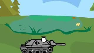 Тест улучшенной анимации ПТ САУ Hetzer