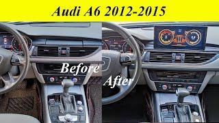 Installation: Audi A6 2013 Year 10.25inch Android Car Radio Screen Upgrade