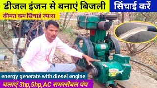 175. Anipur Farmer ll energy generate with diesel engine operate 3HP, 5HP AC samarsebal pump ll