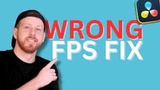 How to export in different FPS than the Project FPS in DaVinci Resolve