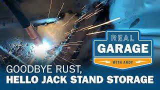 Real Garage: Goodbye Rust, Hello Jack Stand Storage (Season 1, Episode 1)