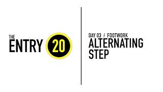 The Entry 20: Day 3 - Alternating Step | HOW TO LEARN | JUMP ROPE TUTORIAL FOR BEGINNERS