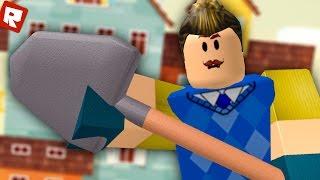 ТАЙНАЯ КОНЦОВКА HELLO NEIGHBOR? ПРИВЕТ СОСЕД В РОБЛОКС! | Roblox